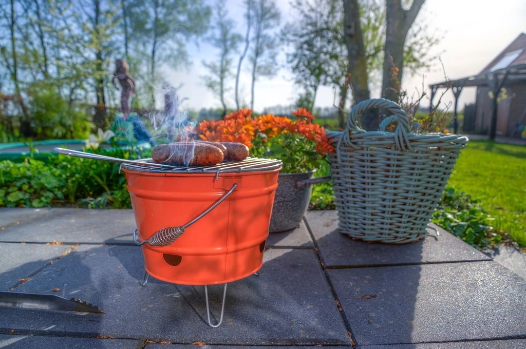 BBQ in tuin